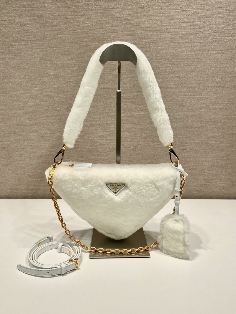Pra*a triangle pouch